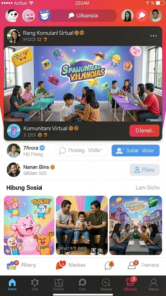 idn89 - Tampilan menu utama yang menarik dan ramah pengguna.