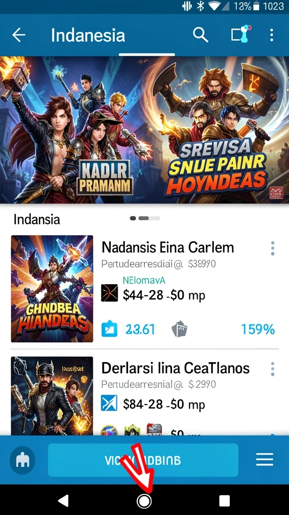 jutawantoto - Tampilan antarmuka yang menarik dan modern.