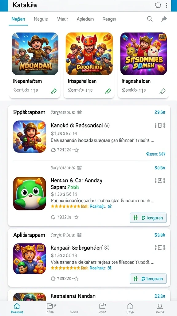 ligaraya - Tantangan seru di setiap level yang harus diselesaikan.
