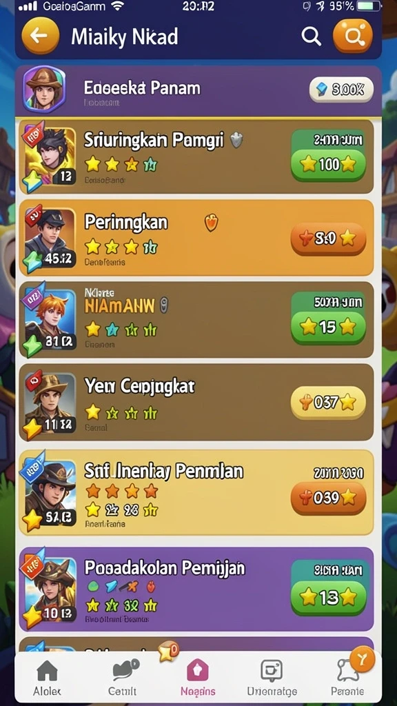 ollo4d - Salah satu level menantang di OLLO4D.