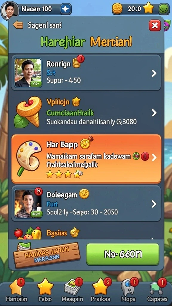 prima77 - Screenshot menampilkan karakter utama dalam aksi mendebarkan.