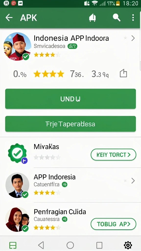 rpvip4 - Tampilan karakter unik yang dapat dipilih dalam permainan.