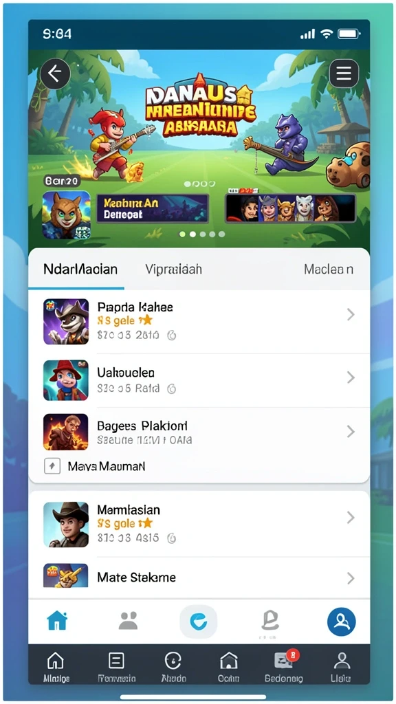 yy123 - Berinteraksi dengan komunitas pemain secara online.